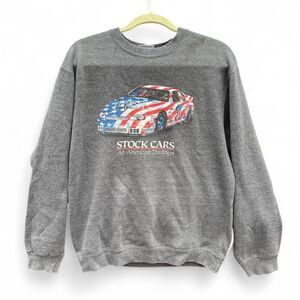 90’s Gray Stock Cars Men's Sweater